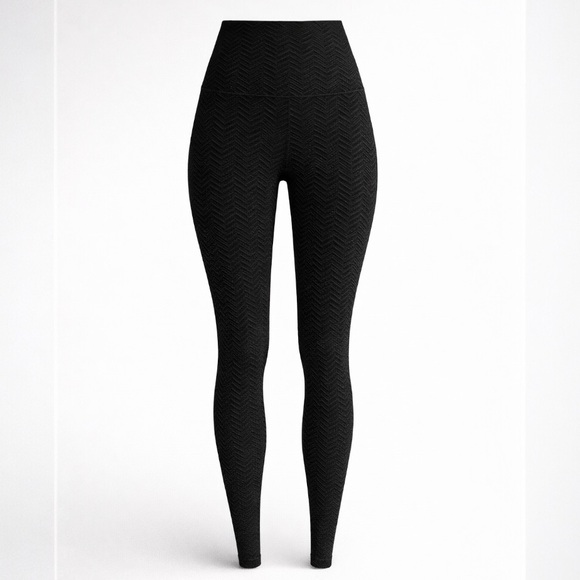 lululemon athletica Pants - Lululemon Align High-Rise Pant 25” Speckle Embossed Black – Size 6